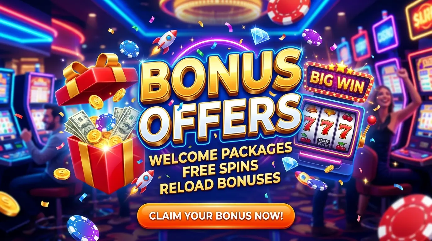 Bonus offers My empire casino